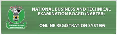 nabteb online registration.